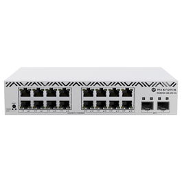 MikroTik CSS318-16G-2S+IN Switch Gestionado 16x Gigabit Ethernet 2x SFP+ Montaje en Rack