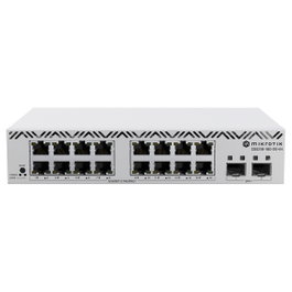 MikroTik CSS318-16G-2S+IN Switch Gestionado de 16 Puertos Gigabit y 2 SFP+