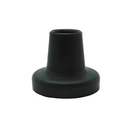 Micel Cnt13 Conteras para Muleta 10 uds - Base Ancha Ø60 mm, Interior Ø17 mm, Caucho Negro