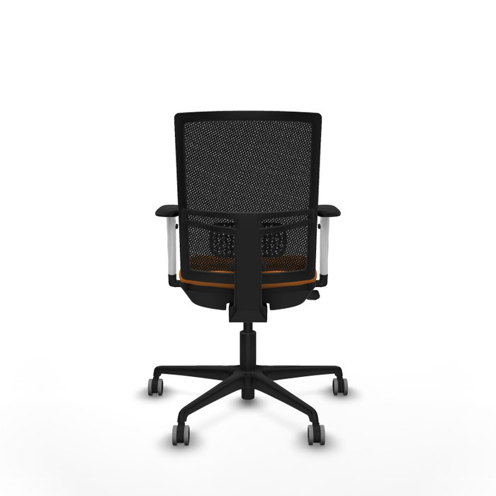 PIQUERAS Y CRESPO Silla de oficina Yunquera Naranja y Negro PIQUERAS Y CRESPO Silla de oficina Yunquera Naranja y Negro
