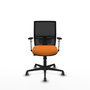 PIQUERAS Y CRESPO Silla de oficina Yunquera Naranja y Negro