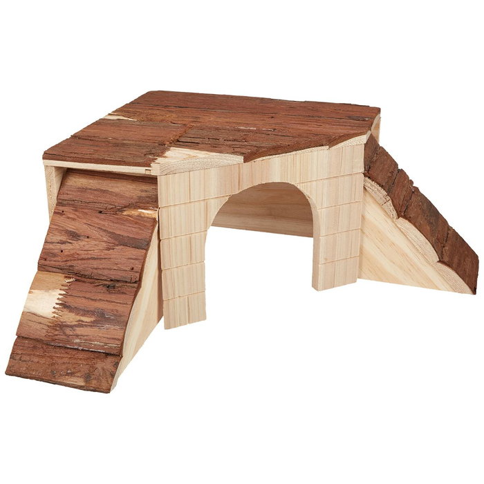 Kerbl Maison Nature con rampa para roedores - 37x37x16cm Kerbl Maison Nature con rampa para roedores - 37x37x16cm