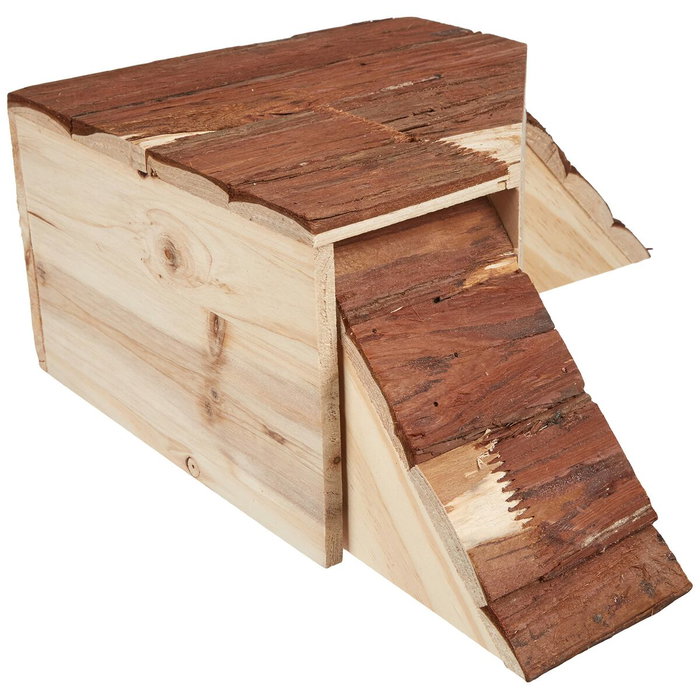 Kerbl Maison Nature con rampa para roedores - 37x37x16cm Kerbl Maison Nature con rampa para roedores - 37x37x16cm