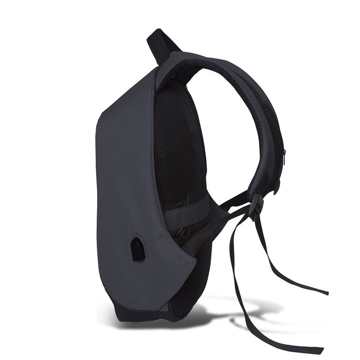 Zoozie Bags 2709 Bolsa para Portátil hasta 15.6 Pulgadas, Resistente al Agua con Puerto USB, Color Fume, Capacidad 25-30 L Zoozie Bags 2709 Bolsa para Portátil hasta 15.6 Pulgadas, Resistente al Agua con Puerto USB, Color Fume, Capacidad 25-30 L