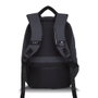 Zoozie Bags 2709 Bolsa para Portátil hasta 15.6 Pulgadas, Resistente al Agua con Puerto USB, Color Fume, Capacidad 25-30 L