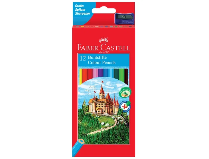 Faber Castell Lápices de Colores Classic C-Surtidos Estuche 12 Unidades