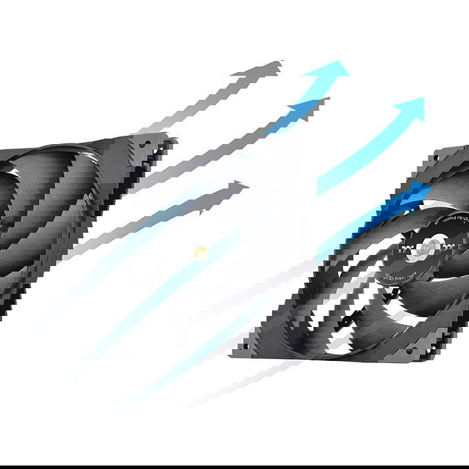 Thermaltake GT14 TT Premium Edition Ventilador Refrigeración PC 140mm Negro - 1 Unidad