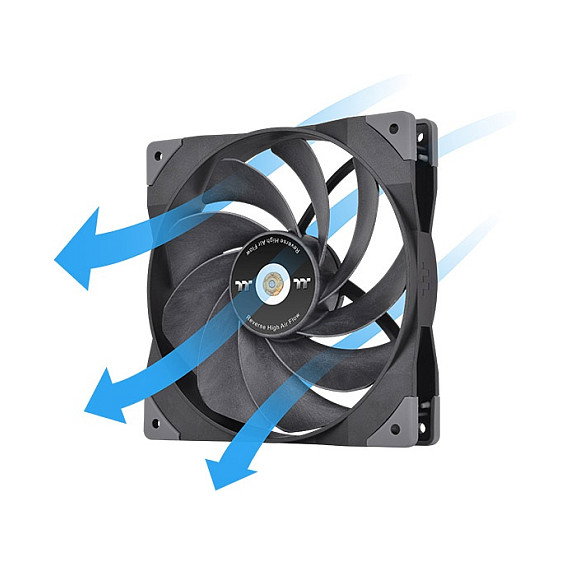 Thermaltake SWAFAN GT14 Ventilador de refrigeración para PC 140mm Negro Thermaltake SWAFAN GT14 Ventilador de refrigeración para PC 140mm Negro
