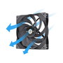 Thermaltake SWAFAN GT14 Ventilador de refrigeración para PC 140mm Negro