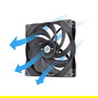 Thermaltake GT14 TT Premium Edition Ventilador Refrigeración PC 140mm Negro - 1 Unidad