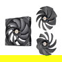 Thermaltake GT14 TT Premium Edition Ventilador Refrigeración PC 140mm Negro - 1 Unidad