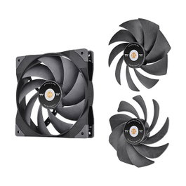 Thermaltake SWAFAN GT14 Ventilador de refrigeración para PC 140mm Negro