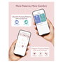 Momcozy M9 Sacaleches Doble Portátil con Batería y Caja de Almacenamiento, Granate