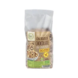 SOLNATURAL Muesli de Avena y Chocolate 425g Bio - Sin Gluten