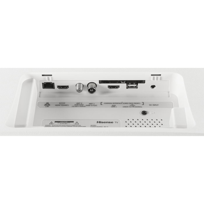 Hisense 32S5Q Televisor QLED 32 Pulgadas Full HD Blanco/Plata