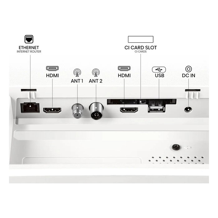 Hisense 32S5Q QLED Full HD 32 pulgadas Blanco Hisense 32S5Q QLED Full HD 32 pulgadas Blanco