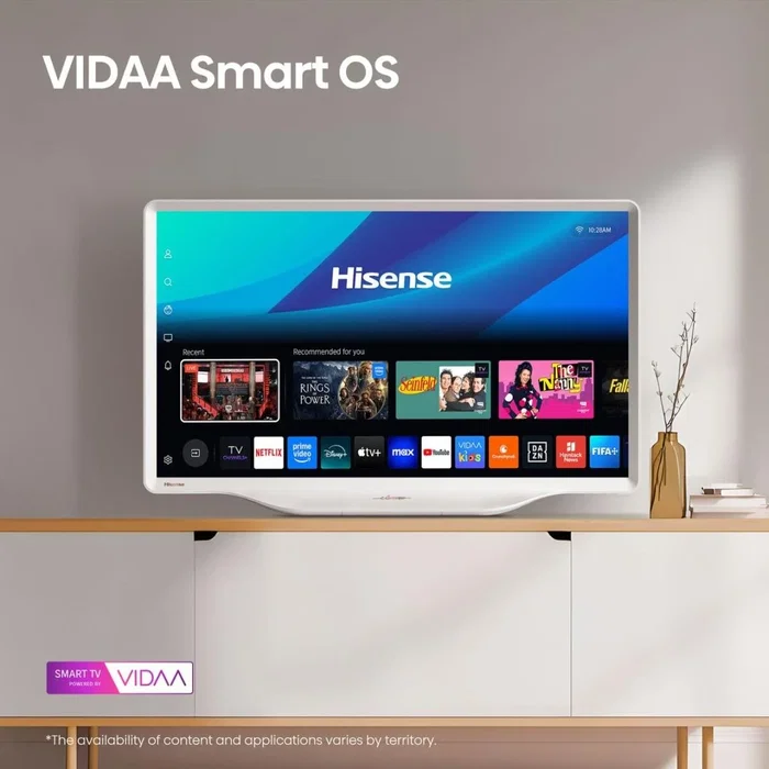Hisense 32S5Q Smart TV QLED Full HD 32 pulgadas Blanco