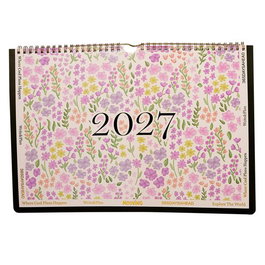 MOOVING Calendario de Pared Liberty Mensual 2027 35x25 cm