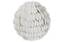 DKD Home Decor Bola de Decoración con Conchas Blanco