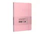 Antartik Cuaderno A5 Tapa Blanda, Hojas Lisas, 80 Hojas, 80gr, Rosa Pastel