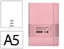 Antartik Cuaderno A5 Tapa Blanda, Hojas Lisas, 80 Hojas, 80gr, Rosa Pastel