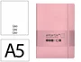 Antartik Cuaderno A5 Tapa Blanda, Hojas Lisas, 80 Hojas, 80gr, Rosa Pastel