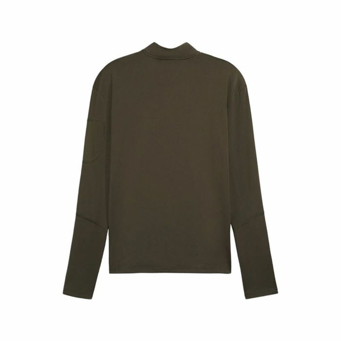 Sudadera sin Capucha Hombre Puma Flex 1/4 Zip Verde oscuro Atomized