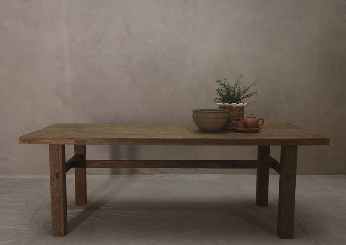 DKD Home Decor Mesa Comedor Indo minimal 24 Teca reciclada Desmontable 90 x 78 x 220 cm DKD Home Decor Mesa Comedor Indo minimal 24 Teca reciclada Desmontable 90 x 78 x 220 cm