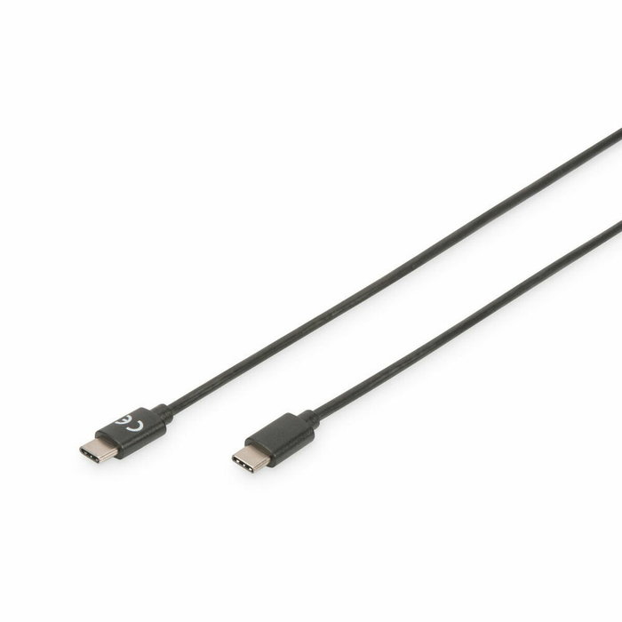 Digitus Cable de conexión USB tipo C a tipo C, 1m, Negro Digitus Cable de conexión USB tipo C a tipo C, 1m, Negro