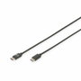 Digitus Cable de conexión USB tipo C a tipo C, 1m, Negro