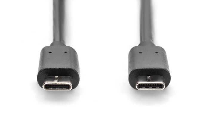 Digitus DA-70841 Cable USB Tipo C a C Macho/Macho, 1m, 3A, 480MBps, USB 2.0, Carga Rápida Digitus DA-70841 Cable USB Tipo C a C Macho/Macho, 1m, 3A, 480MBps, USB 2.0, Carga Rápida