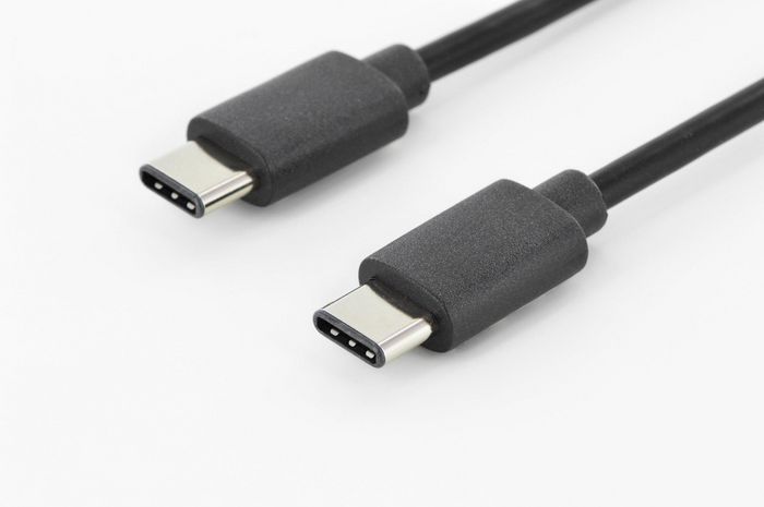 Digitus DA-70841 Cable USB Tipo C a C Macho/Macho, 1m, 3A, 480MBps, USB 2.0, Carga Rápida Digitus DA-70841 Cable USB Tipo C a C Macho/Macho, 1m, 3A, 480MBps, USB 2.0, Carga Rápida