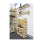 Astigarraga Caja apilable Evolution de pino sin barniz 60 x 28,5 x 35,3 cm