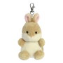 Aurora Palm Pals Llavero de Peluche Conejo Suave, Juguete de 10 cm
