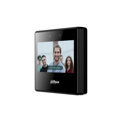 Dahua Lector de Control de Acceso DHI-ASA3223A-W con Reconocimiento Facial, Huella, Tarjeta y Contraseña, Pantalla Táctil LCD 4.3", WiFi, 2MP, para Interior