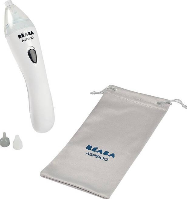 Beaba Aspirador nasal eléctrico portátil Aspidoo White