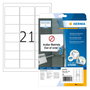 HERMA Etiquetas de dirección 5074 blanco 63,5 x 38,1 mm