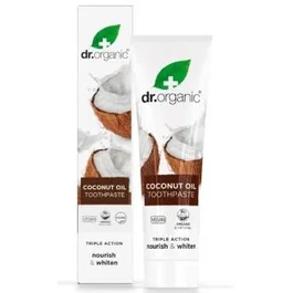 DR ORGANIC Dentífrico de Aceite de Coco Virgen 100ml