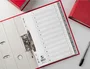 Q-connect Separador numérico plástico 1-12 Juego de 12 separadores Din A4 multitaladro