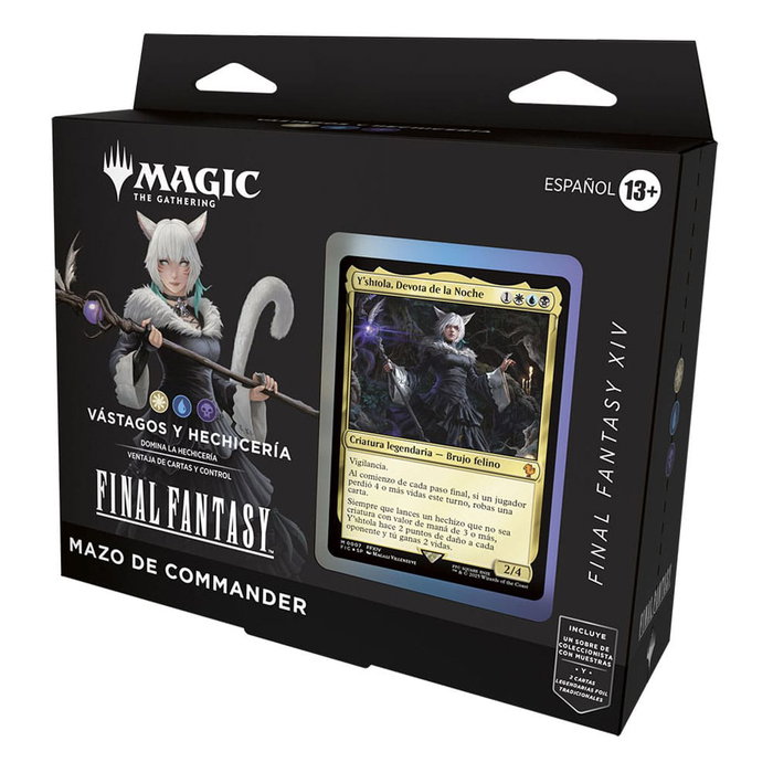 Magic the Gathering Final Fantasy Mazos de Commander Caja (4) castellano