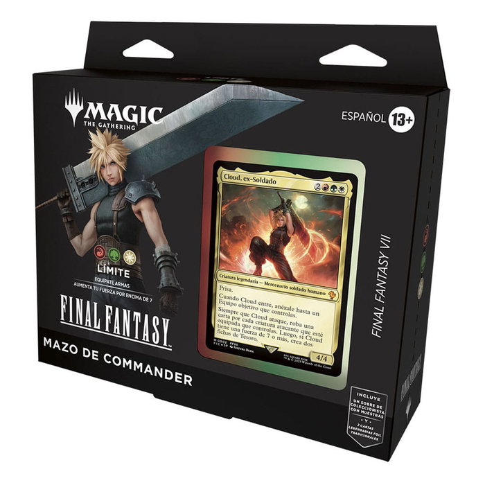 Magic the Gathering Final Fantasy Mazos de Commander Caja (4) castellano