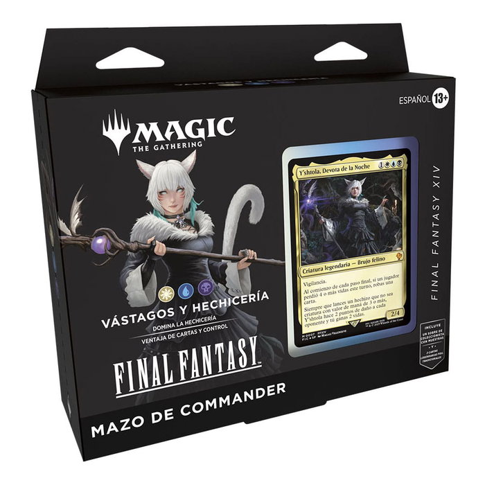 Magic the Gathering Final Fantasy Mazos de Commander Caja (4) castellano