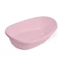 Ingenuity ING19924013 Bañera convertible extragrande en color rosa con hamaca de tela, soporte para bebé sentado y 2 juegos de agua, apta para bebés de 0 a 24 meses