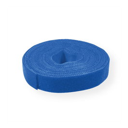 VALUE Klettband en rollo azul de 10mm x 25m