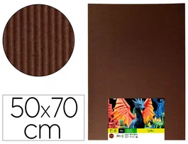 Liderpapel Cartón ondulado 50 x 70cm 320 g marrón