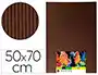 Liderpapel Cartón Ondulado 320 g 50 x 70 cm Color Marrón - Hoja para Manualidades