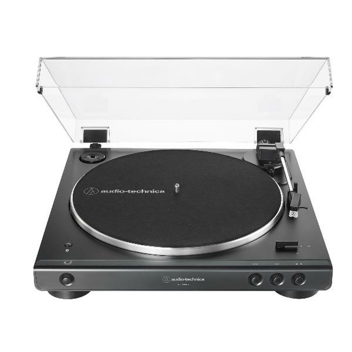 Audio-Technica AT-LP60XBK Tocadiscos de tracción por correa totalmente automático Negro