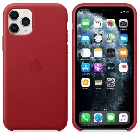FUNDA APPLE IPHONE 11 PRO LEATHER CASE - PRODUCT RED - MWYF2ZM/A
