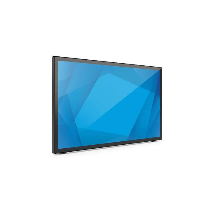 Elo ET2270L-2UWA-0-BL-G Monitor táctil de 22 pulgadas (21.5") Full HD 1920x1080 LCD 4K Ultra HD, 10 puntos táctiles, HDMI, DisplayPort, USB, Altavoces, montaje VESA, Negro