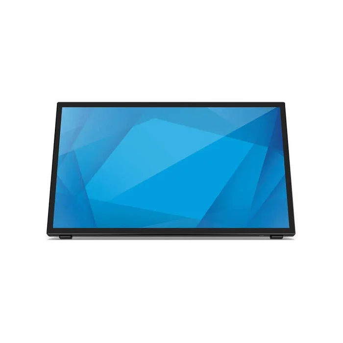 Elo ET2270L-2UWA-0-BL-G Monitor táctil de 22 pulgadas (21.5") Full HD 1920x1080 LCD 4K Ultra HD, 10 puntos táctiles, HDMI, DisplayPort, USB, Altavoces, montaje VESA, Negro